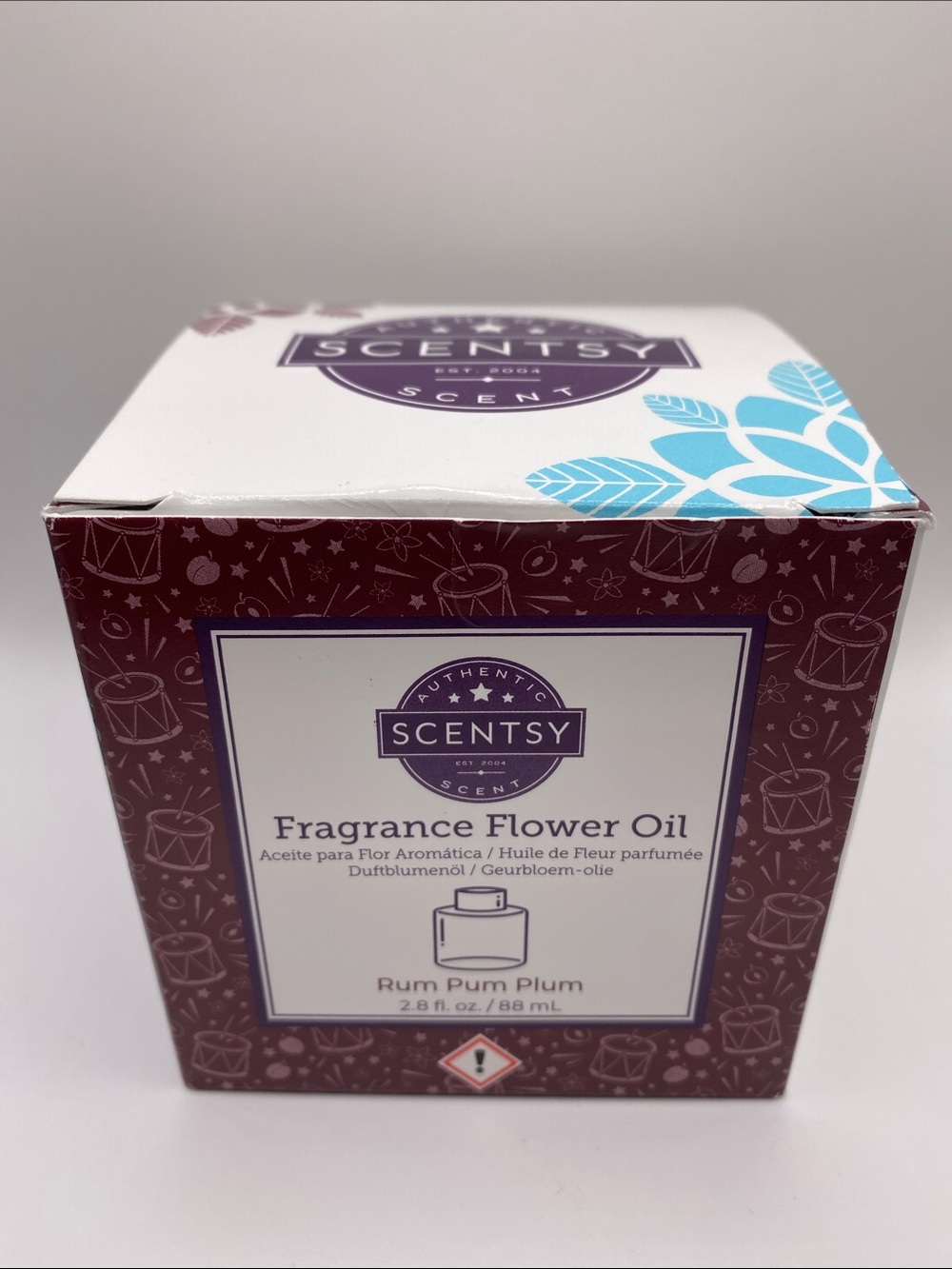 Scentsy Fragrance Flower Oil Rum Pum Plum
